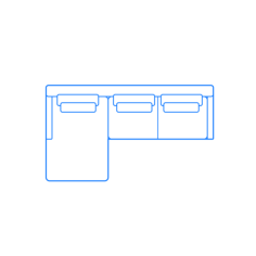 Furniture Sectional Sofas Lecco Sectional Chaise Icon Svg Vector, Free Vectors File
